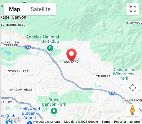 map_sunland Rancho Cucamonga, CA map