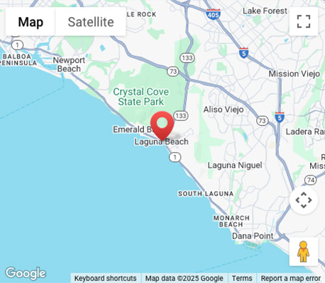 map_laguna_beach Azusa, CA map